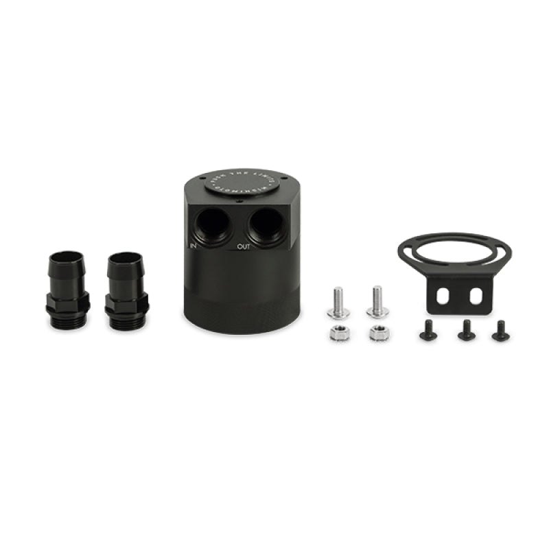 Mishimoto Universal High Flow Baffled Oil Catch Can - Kit - #MMBCC-HF
