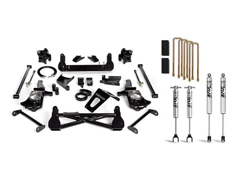 Cognito Motorsports 110-P0780 7-Inch Standard Lift Kit with Fox PSMT 2.0 Shocks for 2011-2019 Chevrolet Silverado / GMC Sierra 2500 HD / 3500 HD