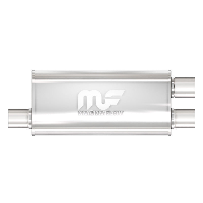 MagnaFlow 12265 Muffler Mag SS 18X5X8 2.5X2.5/2.5 O - #12265