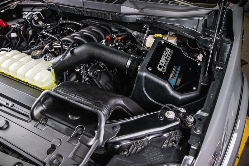 Corsa 2021-2026 Ford F150 5.0L V8 Cold Air Intake with Powercore Filter