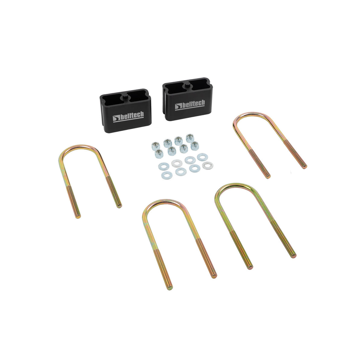 Belltech Lowering Block Kit 3in With 2 Degree Angle for 1982-2003 Chevy S10