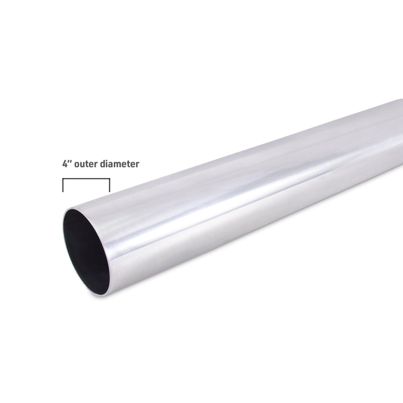 Mishimoto Universal Aluminum Intercooler Tubing 4in. OD - Straight - #MMICP-AL-40