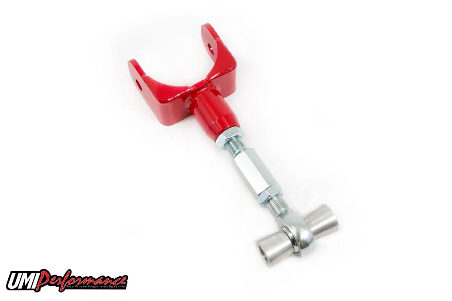 UMI Performance 1066-R Adjustable Upper Control Arm Rod End Red