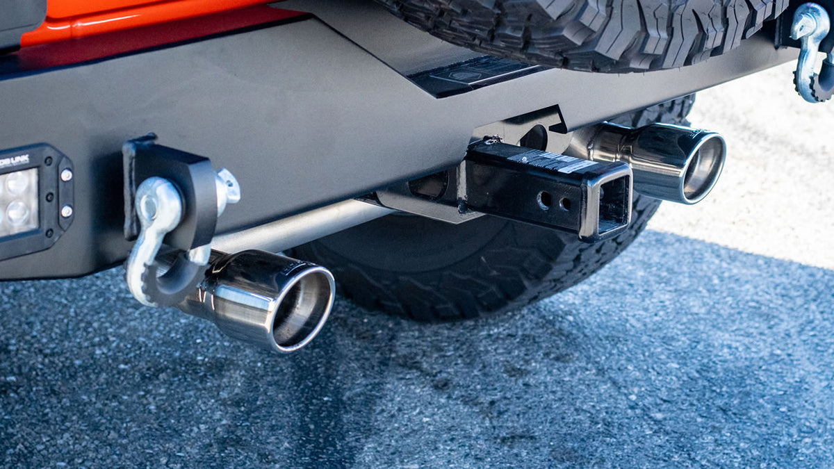 Borla 11962 Axle-Back Exhaust System Touring for 2018-2026 Jeep Wrangler (2.0L I4)
