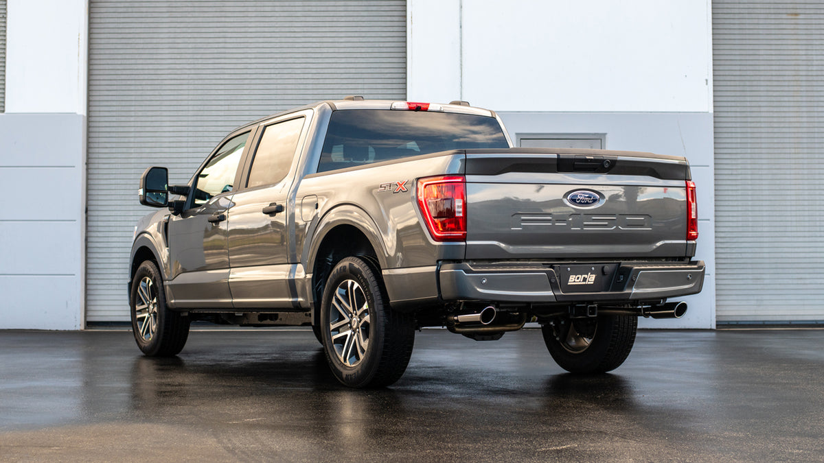 Borla 140862 Cat-Back Exhaust System Touring for 2021-2026 Ford F-150 (2.7L/3.5L)