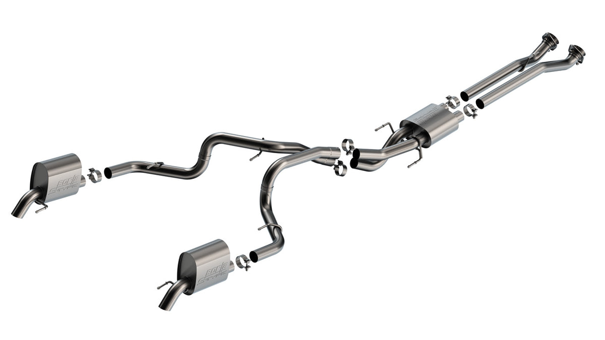 Borla 140976 Cat-Back Exhaust System S-Type for 2023-2025 Jeep Grand Wagoneer L (3.0L)