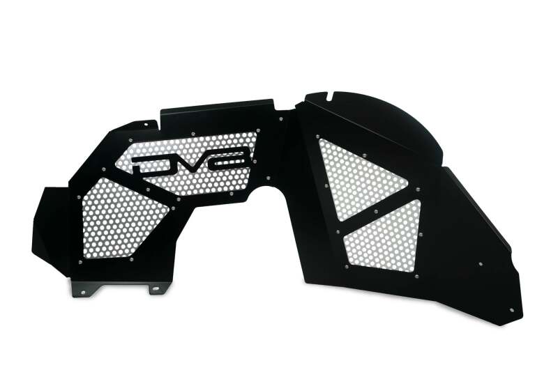 DV8 Offroad 2018+ Jeep Wrangler JL Front Inner Fenders - Black - #INFEND-03FB