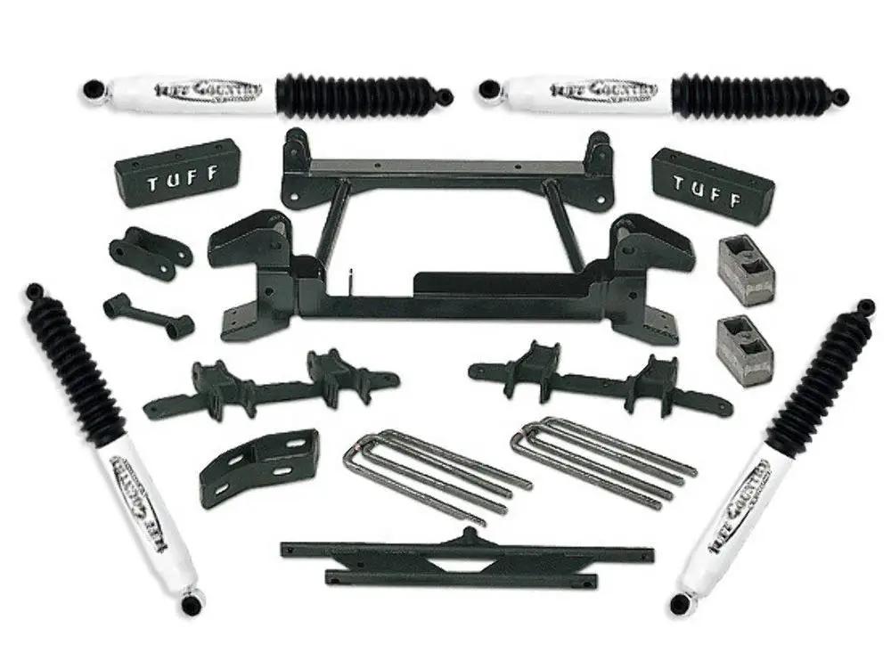 Tuff Country 14854 4in Lift Kit No Shocks for 1992-1998 Suburban 2500 8-Lug
