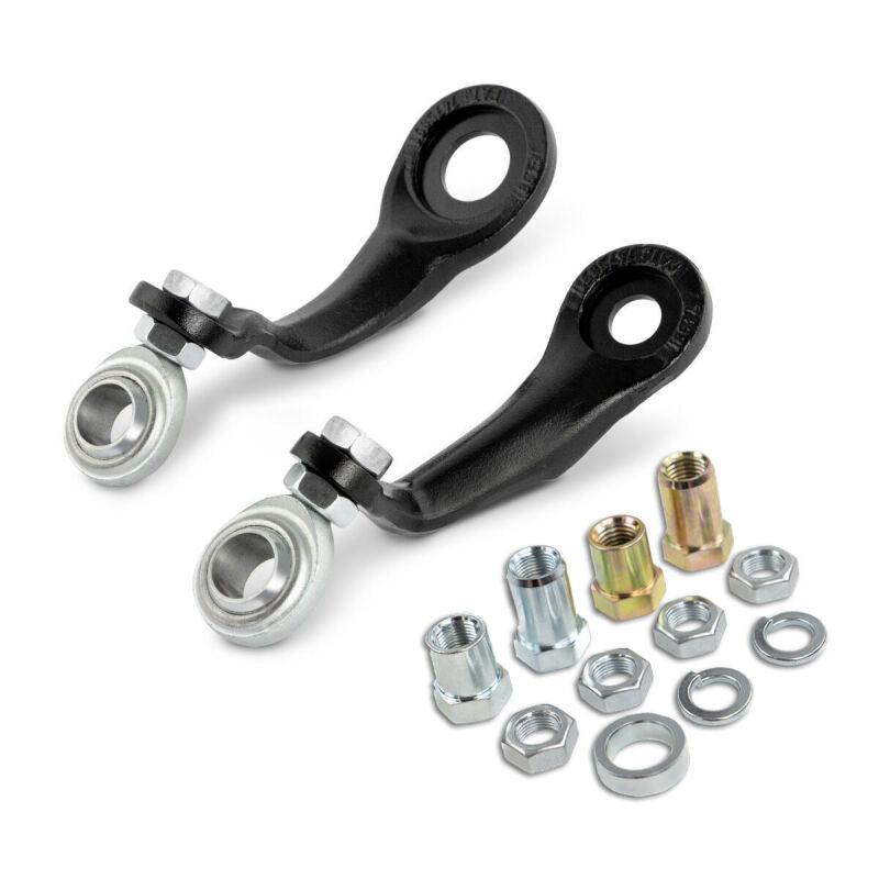 Cognito Motorsports 110-90772 Forged Pitman Idler Arm Support Kit for 2011-2024 Chevrolet Silverado / GMC Sierra 2500 HD / 3500 HD