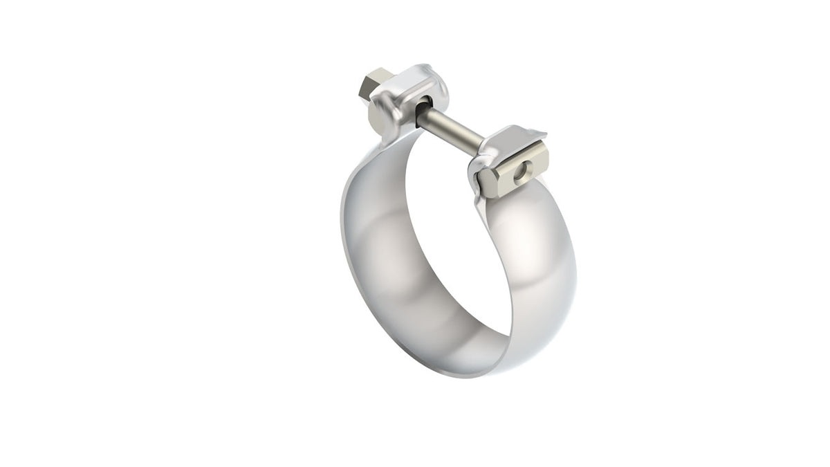 Borla 18328 Stainless Steel Half Moon Clamp 2.75 in (70mm)