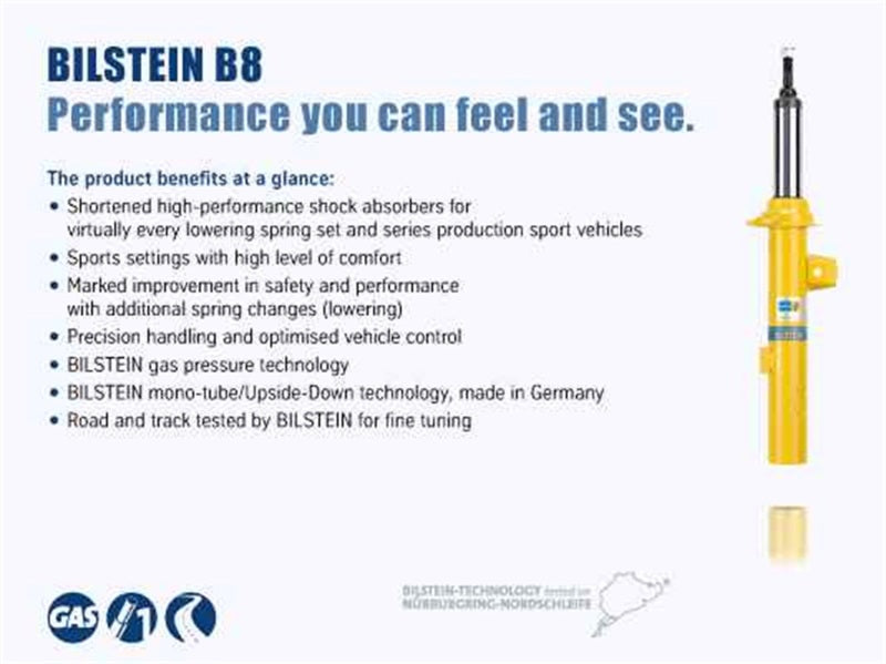 Bilstein 5100 Series 14-26 Ram 2500 Rear Monotube Shock Absorber