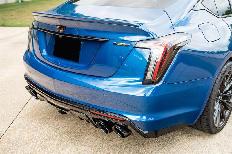 Corsa 2022-2026 Cadillac CT5-V Blackwing 3in. Cat-Back w/ Act. Exh. Dbl. X-Pipe Twin 4.5in. Tips