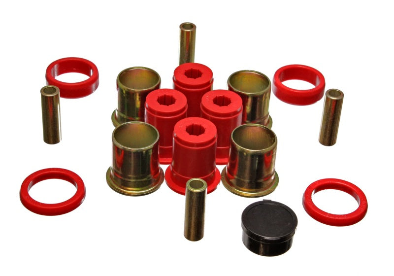 Energy Suspension Control Arm Bushing Uppers Only - Red 3.3169R