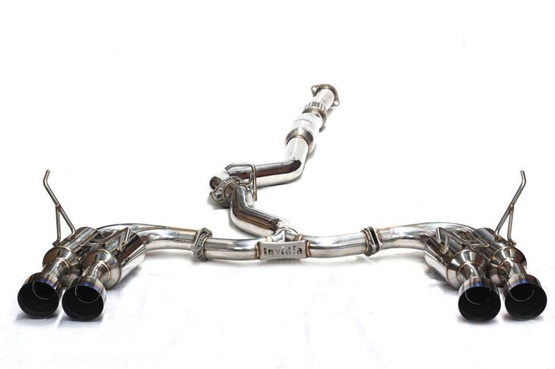 Invidia HS12SST7GM1SS 12-Up Subaru BRZ Toyota 86 Gemini R400 S.S. Tips Cat-back Exhaust