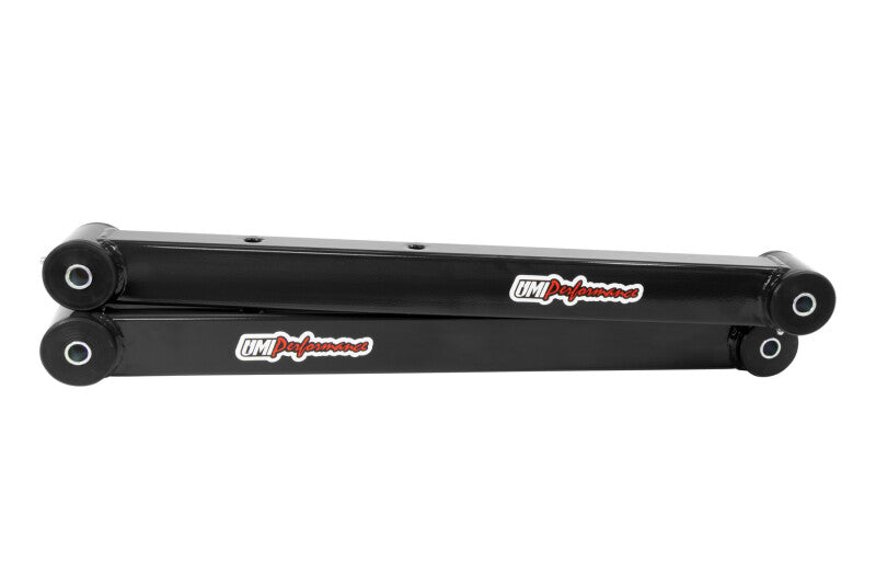 UMI Performance 3621-B Boxed Extended Length Lower Control Arms Black