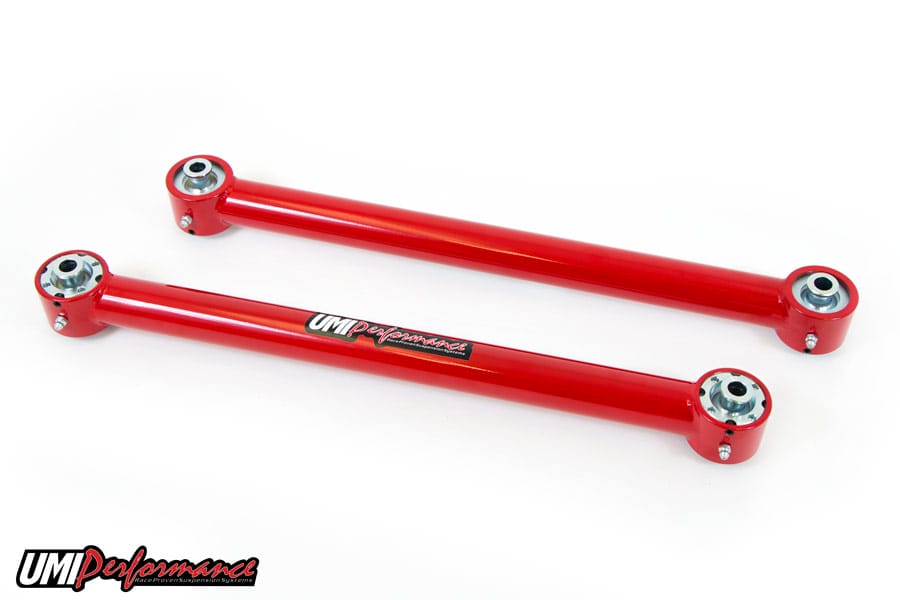 UMI Performance 2034-R Lower Control Arms Dual Roto-Joint Combination Red
