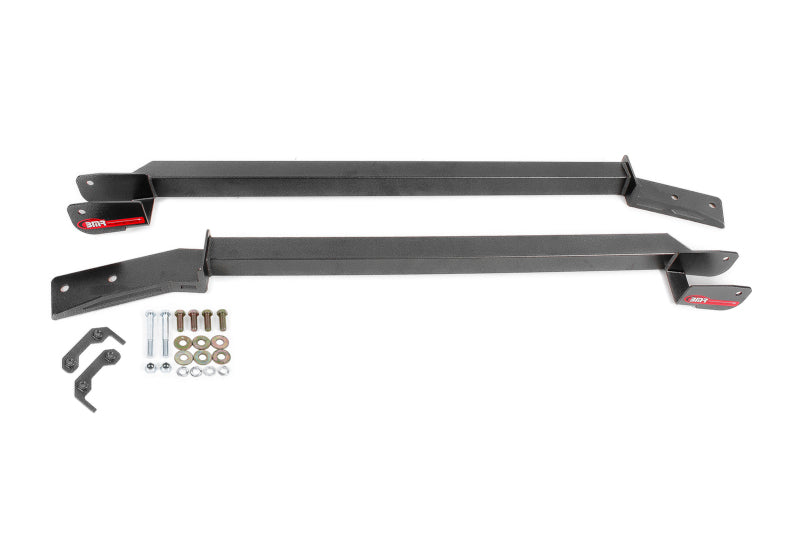 BMR 1993-2002 F-Body Non-Convertible Bolt-On Boxed Subframe Connectors - Black Hammertone