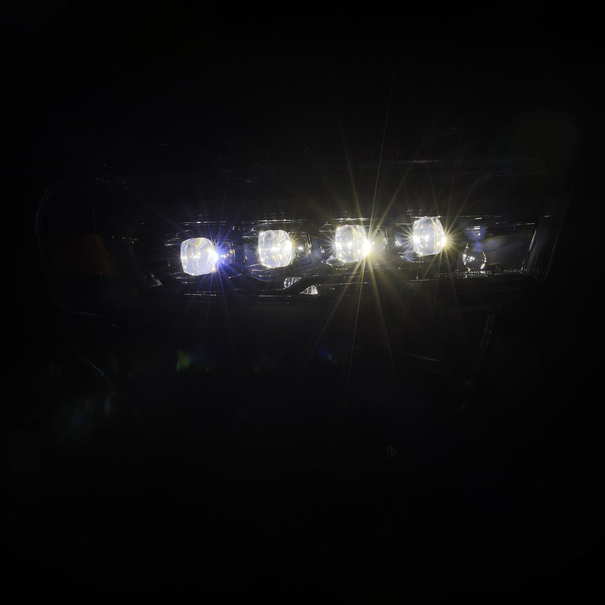 AlphaRex 880890 25-26 Dodge Ram 1500 NOVA LED Projector Headlights- Alpha-Black w/Activation Light/Sequential Signal/Switchback