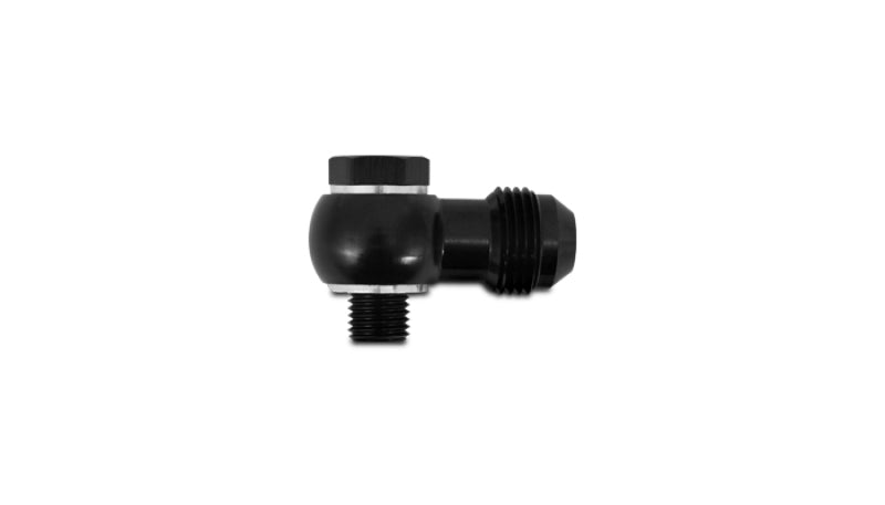Vibrant Single -4AN 7/16-24 Aluminum Male Banjo Adapter Assembly