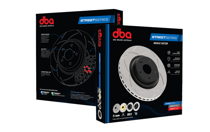 DBA 12+ Subaru/Scion BRZ/FR-S Limited & Premium (US Spec) Rear Drilled & Slotted Street Series Rotor