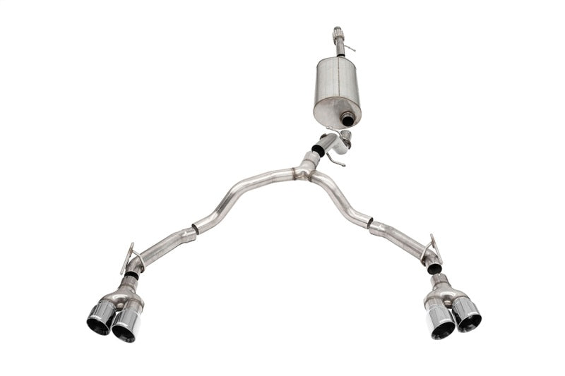Corsa 2021-2026 GM Tahoe/Yukon 5.3L 3in. Catback Exhaust - Twin 4in. Exhaust