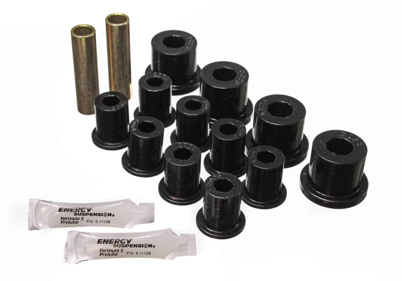 Energy Suspension CJ Rear Spring Bushing - Black 2.2103G