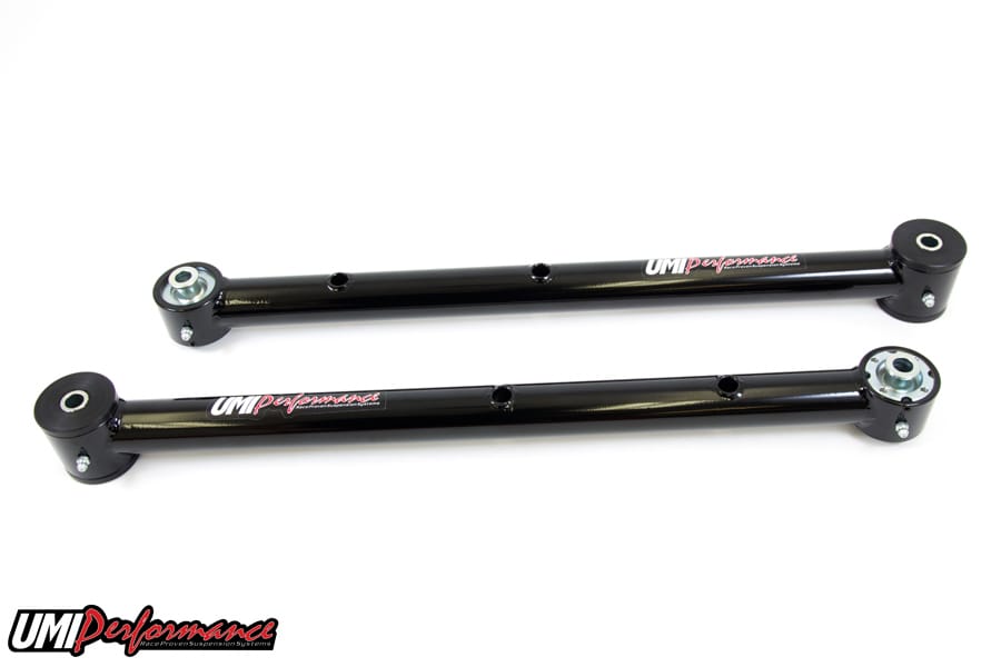 UMI Performance 3038-B Lower Control Arms Polyurethane/Roto-Joint Black