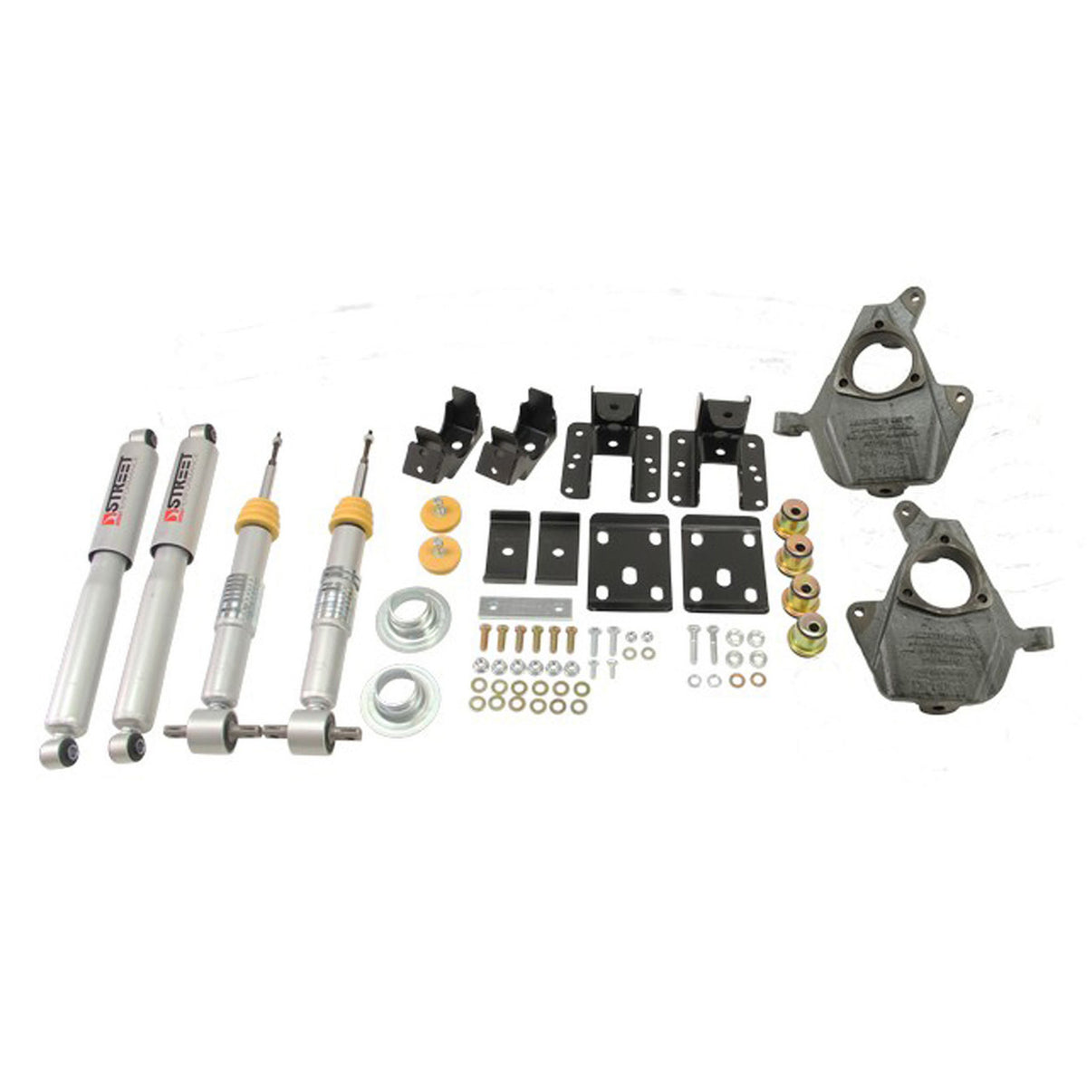 Belltech Lowering Kit 14 Chev/for GM Silverado/Sierra 2WD 3in to With Shocks