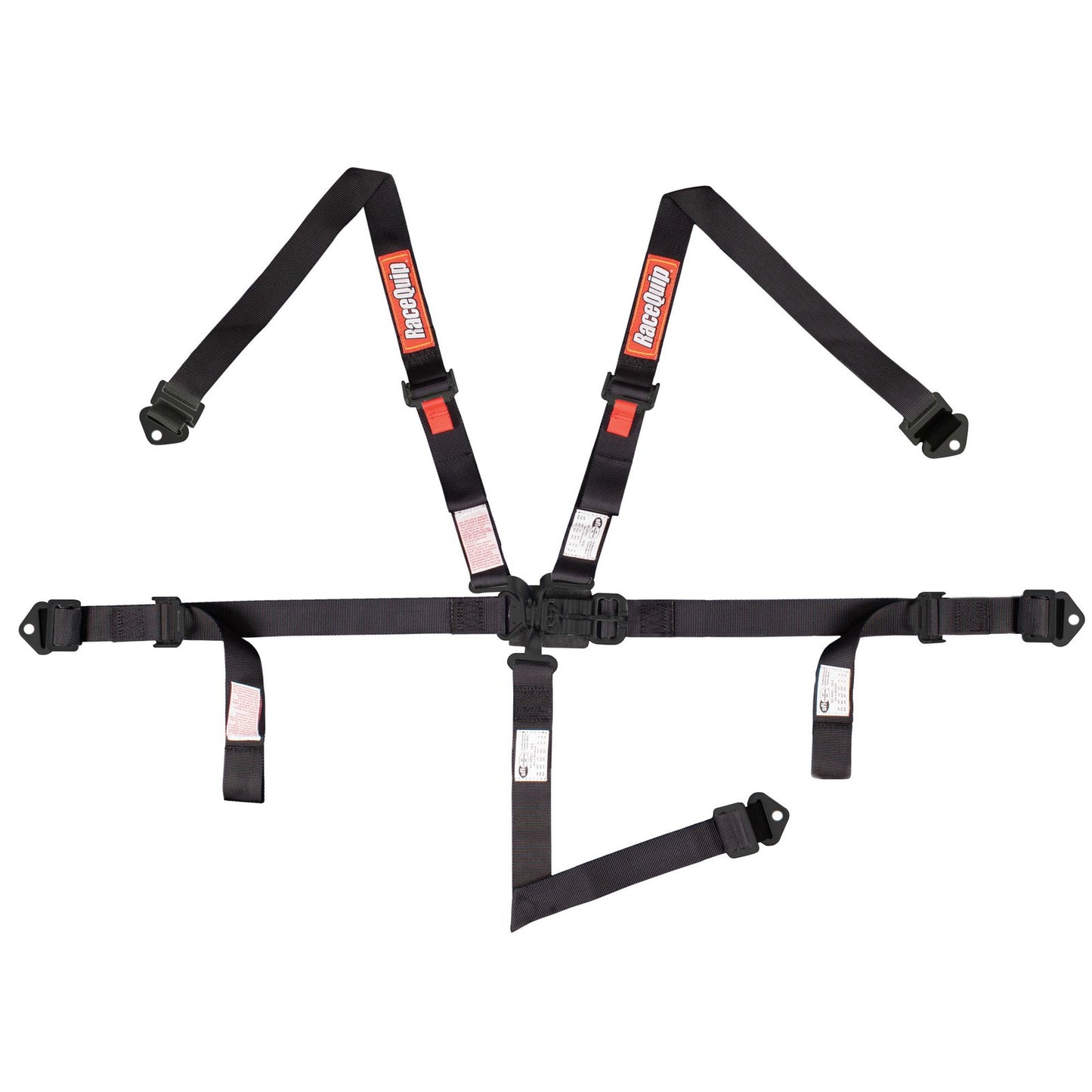RaceQuip 709009 Black Junior Latch & Link 5-Point Harness