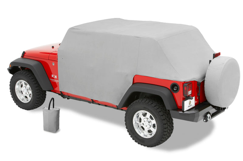 Bestop 04-06 Jeep Wrangler TJ Unlimited All Weather Trail Cover (Charcoal / Gray)