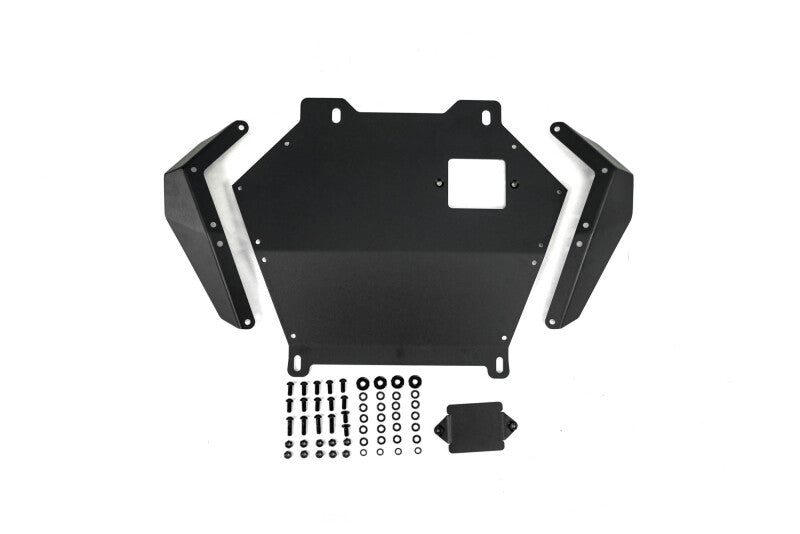 DV8 24-25 Toyota Tacoma & Land Cruiser Rear Belly Skid Plate - #SPTT1-09