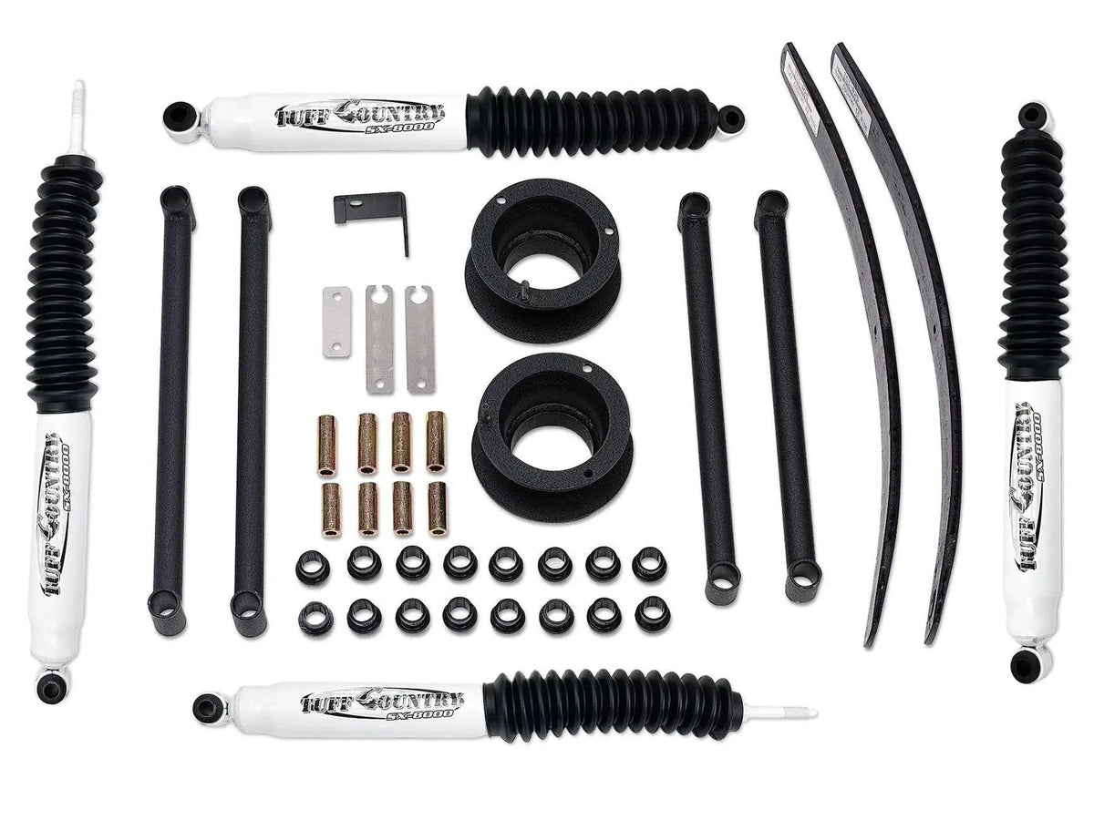 Tuff Country 33920KN 3in Lift Kit SX8000 for 1994-2002 Dodge Ram 3500 4WD