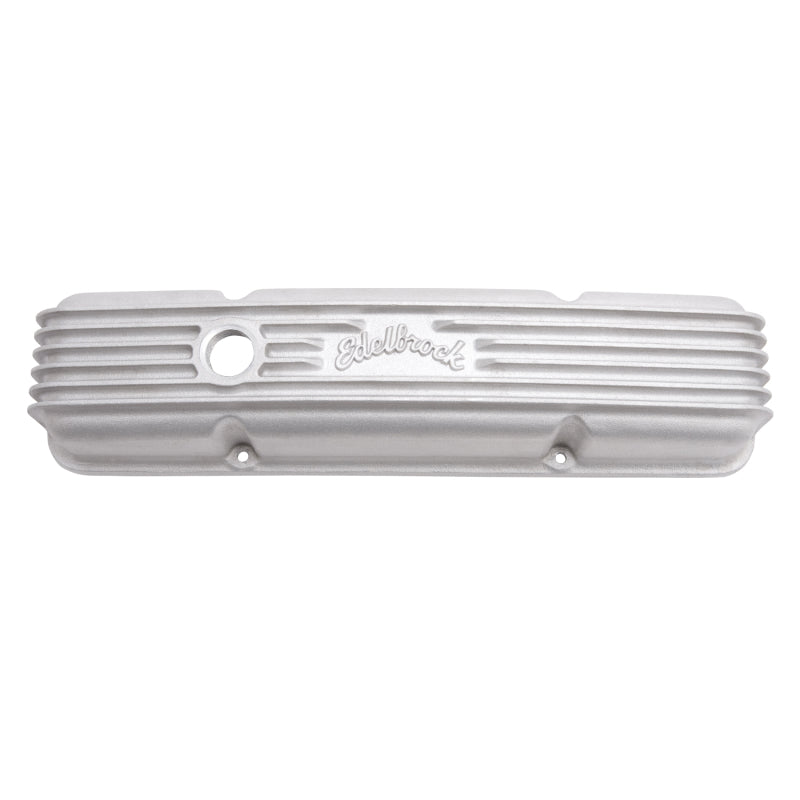 Edelbrock 41449 Valve Cover Classic Series Chevrolet 1959-1986 262-400 CI V8 with Oil Fill Hole