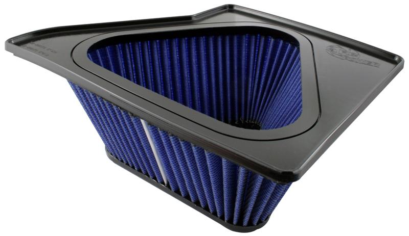 aFe Power Magnum FLOW Inverted Replacement Air Filter (IRF) w/Pro DRY S Media for Ford Diesel Trucks 11-16 V8-6.7L (td) #31-80202