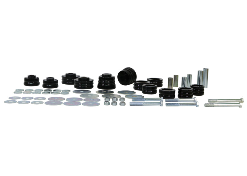 Whiteline W93445 Body Mount Bushing Set for 1998-2011 Ford Ranger, 1998-2009 Mazda B4000, 1998-2007 Mazda B3000 and More