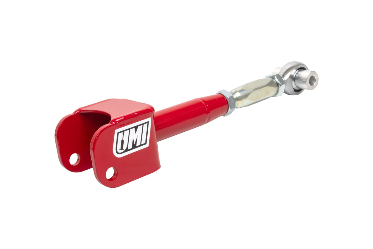 UMI Performance 402119-R Rear Control Arm Kit Boxed Lowers Adjustable Uppers Red