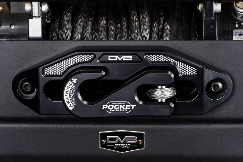 DV8 Offroad Pocket Fairlead For Synthetic Rope Winches - #WBPF-01