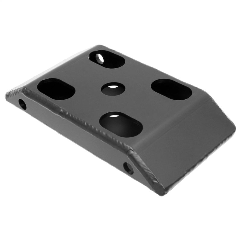 RockJock Heavy Duty Spring Plates with Sway Bar Mounts (2 1/2in Wide Springs)