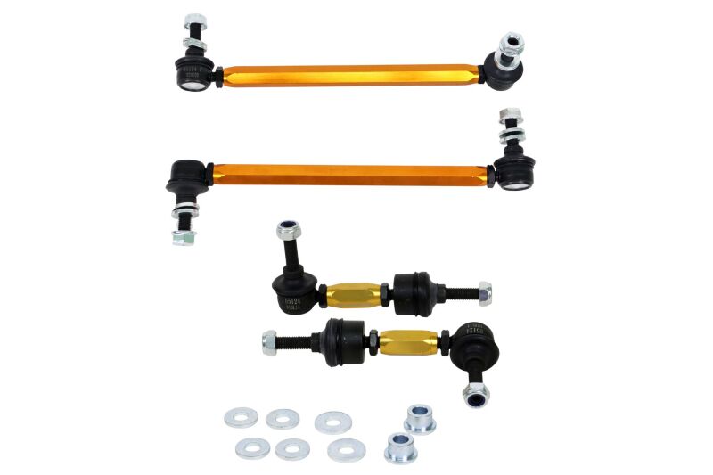 Whiteline KLC276 Adjustable Sway Bar Vehicle Link Kit for 2012-2018 Ford Focus