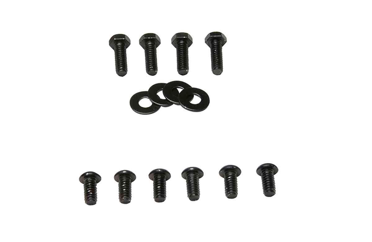 Kentrol 50421 Hardtop Liftgate Hinge Pair for 1977-1986 Jeep CJ7 - Powdercoat Black