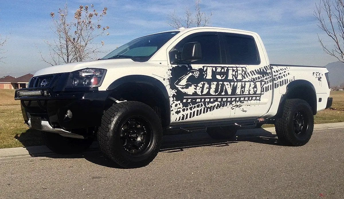 Tuff Country 54060KN 4in Lift Kit SX8000 for 2004-2015 Nissan Titan 4WD
