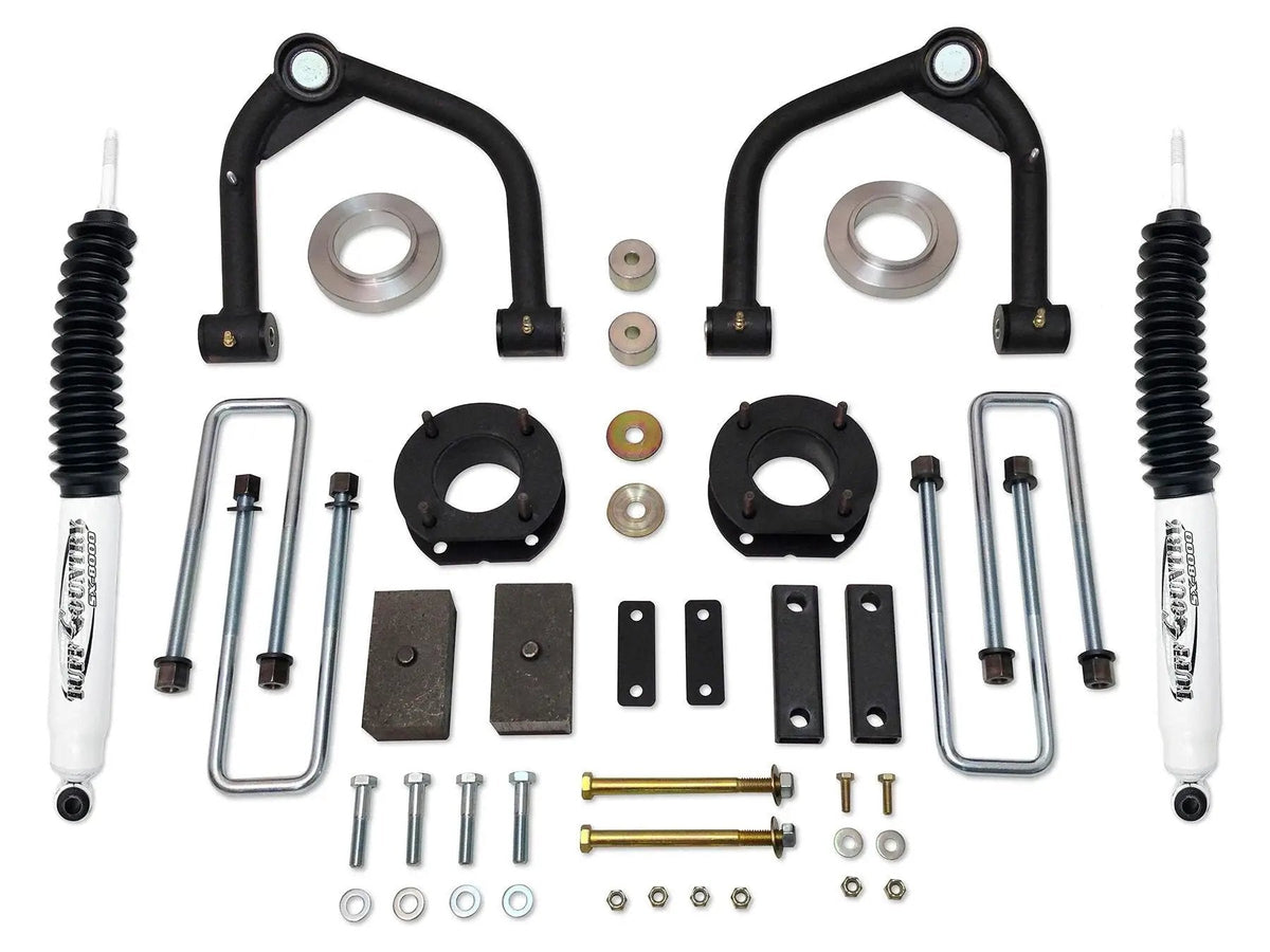 Tuff Country 54070KH 4in Lift Kit SX6000 for 2007-2022 Toyota Tundra 4WD/2WD (Excludes TRD Pro)