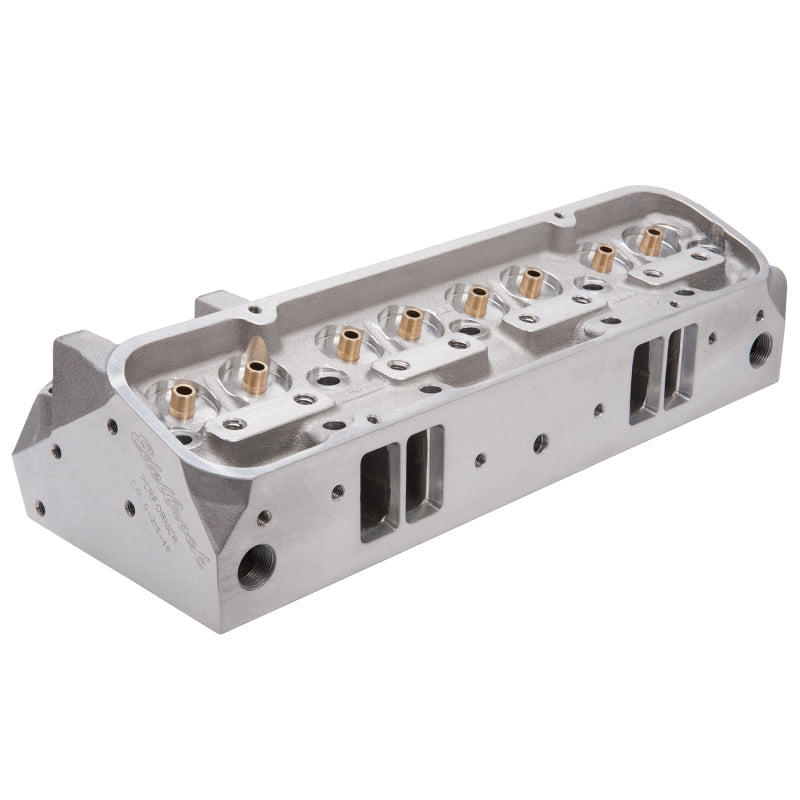 Edelbrock 60609 Cylinder Head Pontiac Performer RPM CNC Chamber 87cc Bare Single