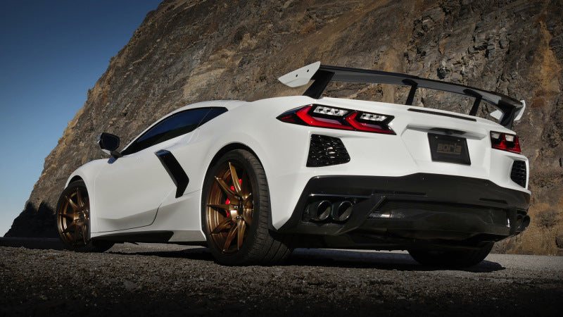 Borla 140839BC Cat-Back Exhaust System ATAK with Black Chrome Tips for 2020-2026 Chevrolet Corvette Stingray