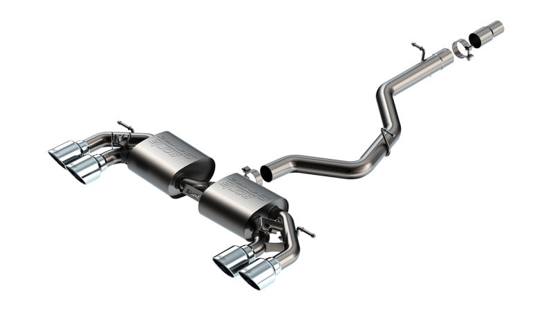 Borla 141029 Cat-Back Exhaust System S-Type for 2022-2026 Volkswagen Golf R