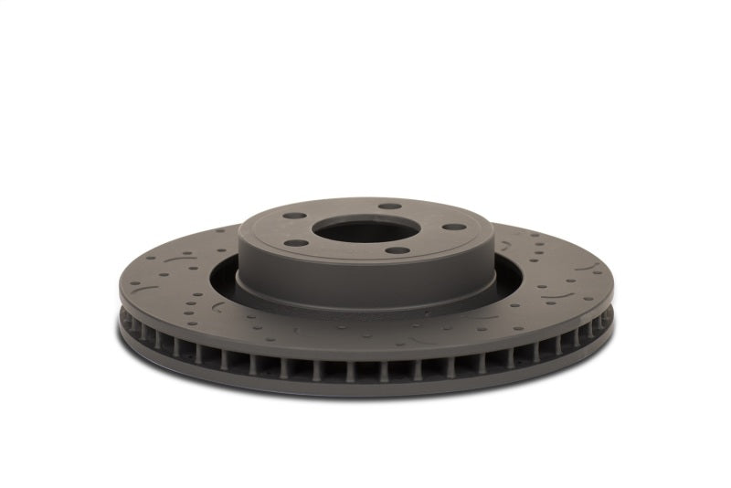 Hawk Performance HKC5046.477F Talon Cross-Drilled and Slotted Rotor and HPS Brake Pad Kit