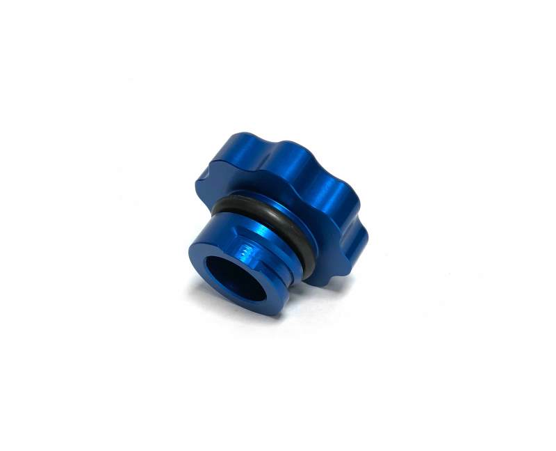 Fleece Performance FPE-DMAX-OC-BLU for 2001-2016 GM 2500/3500 Duramax Billet Oil Cap Cover - Blue