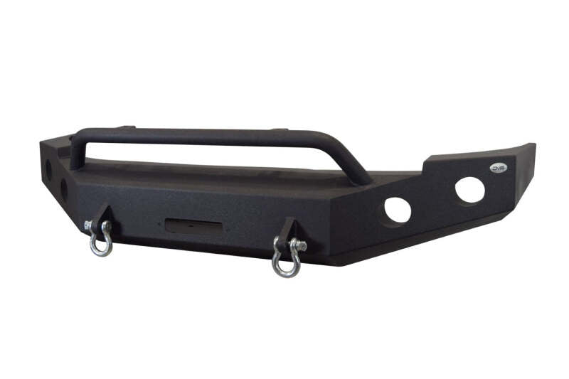 DV8 Offroad 07-13 Chevrolet Silverado 1500 Front Bumper - Black Powdercoat - #FBCS1-01
