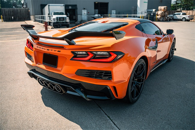 Corsa 23-27 Chevrolet Corvette C8 Z06 3in Valved Cat-Back Exhaust Muffler Delete Track Systemw/o Tip