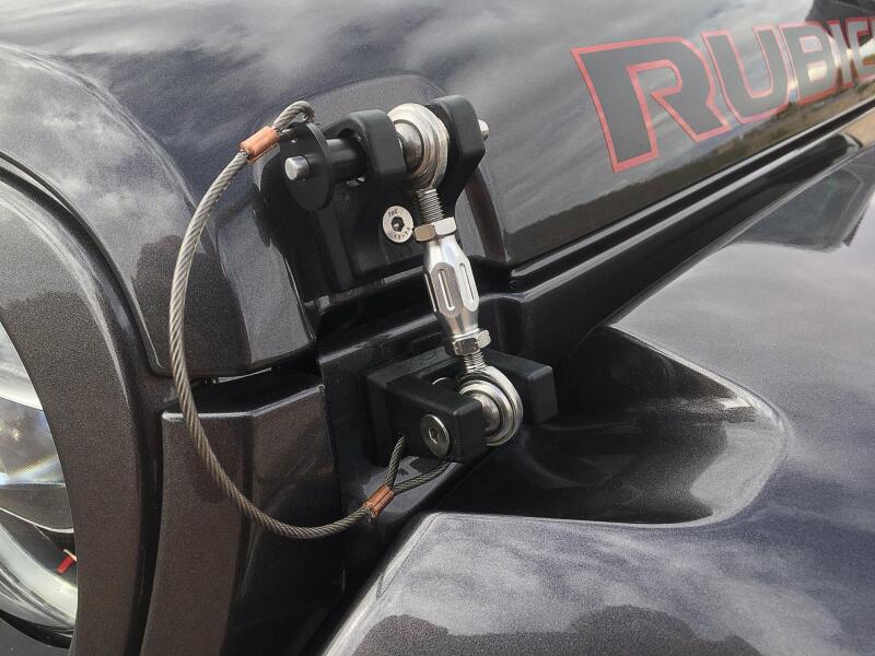 DV8 Offroad 2018+ Jeep JL Hood Hold Downs - #D-JL-190001-K